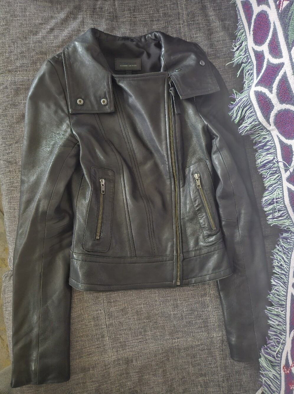 Mackage Kenya leather moto jacket, XXS